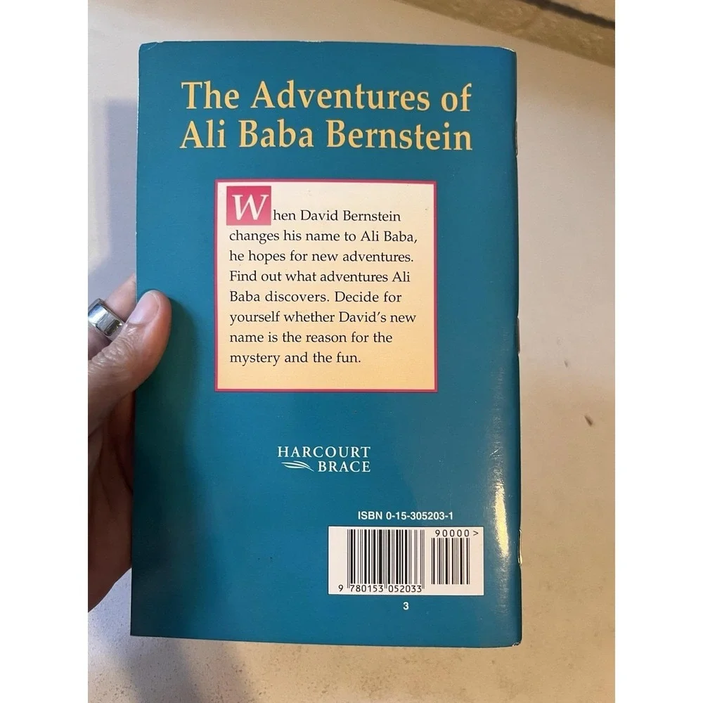 The Adventures of Ali Baba Bernstein Paperback Book Johanna Hurwitz